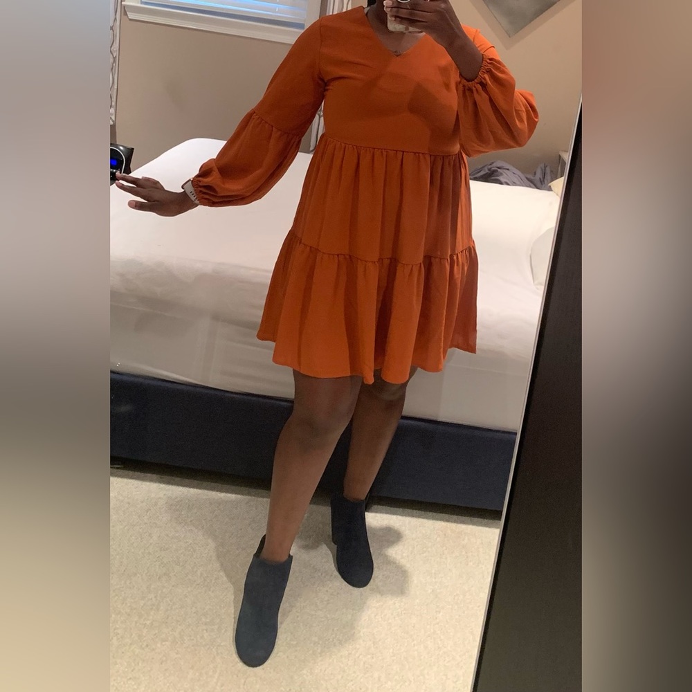 Casual Loose Flowy Swing Shift Dress